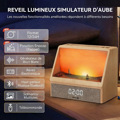 Wenlow – Lampe de réveil sunrise