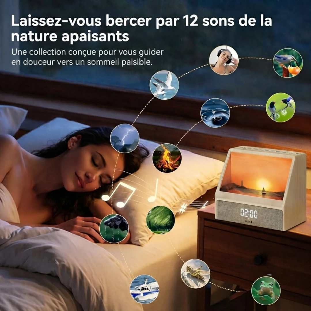 Wenlow – Lampe de réveil sunrise